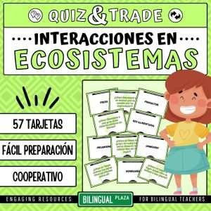 Quiz & Trade: Interacciones en Ecosistemas